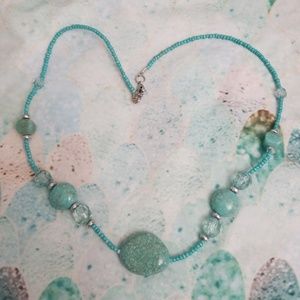 Turquoise Bead Necklace